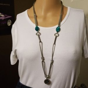 Turquoise & Silver Costume jewelry